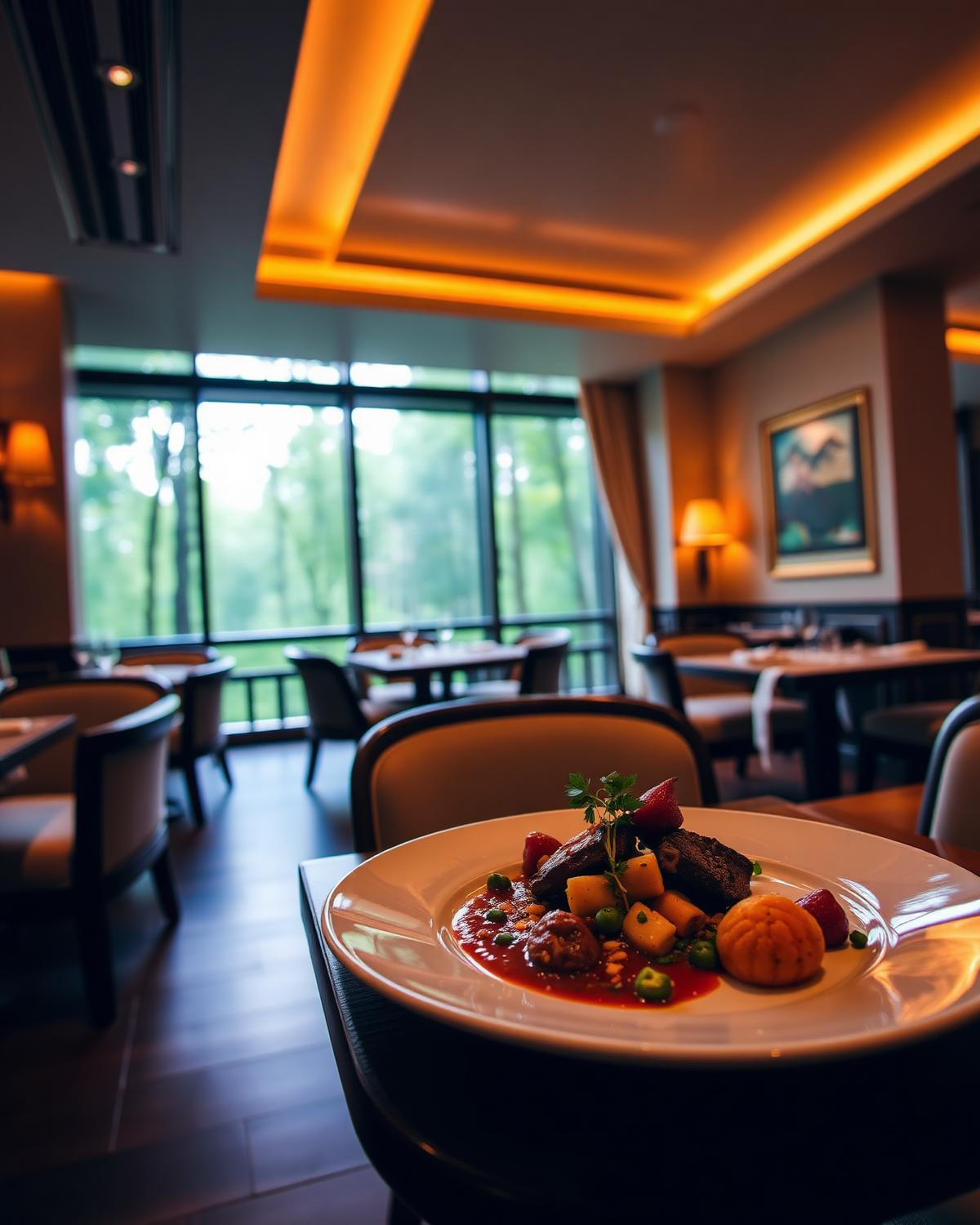 Signature dining experience